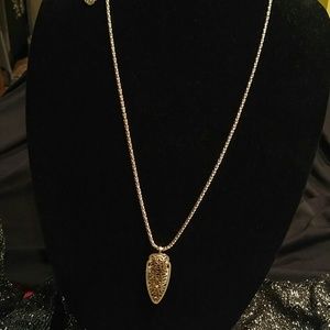 Kendra Scott Sienna Gold Pendant